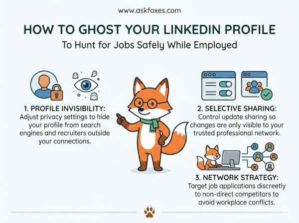 How to Ghost Your LinkedIn Profile to Hunt for Jobs Safely While Employed How to Ghost Your LinkedIn Profile to Hunt for Jobs Safely While Employed