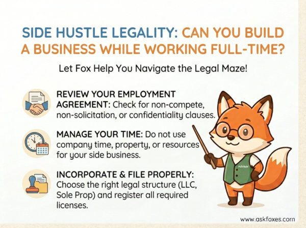 Side Hustle Legality: Can You Build a Business While Working Full-Time? Side Hustle Legality: Can You Build a Business While Working Full-Time?