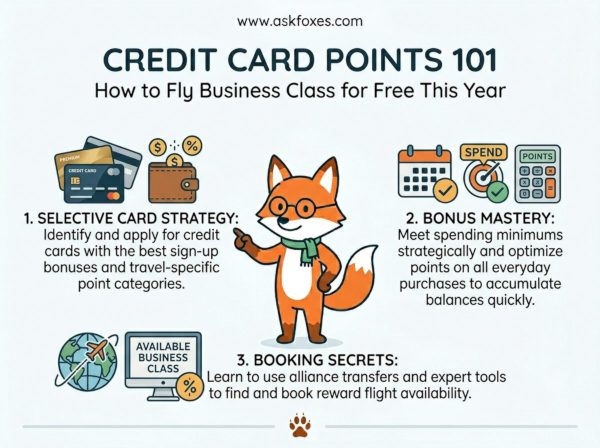 Credit Card Points 101: How to Fly Business Class for Free This Year Credit Card Points 101: How to Fly Business Class for Free This Year