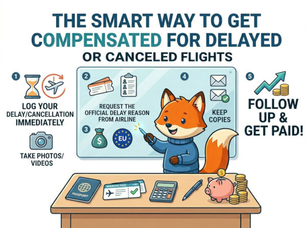 The Smart Way to Get Compensated for Delayed or Canceled Flights The Smart Way to Get Compensated for Delayed or Canceled Flights