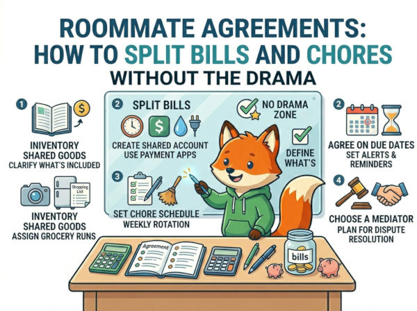 Roommate Agreements: How to Split Bills and Chores Without the Drama Roommate Agreements: How to Split Bills and Chores Without the Drama