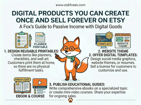 Digital Products You Can Create Once and Sell Forever on Etsy Digital Products You Can Create Once and Sell Forever on Etsy
