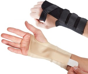 How to cure wrist sprain?